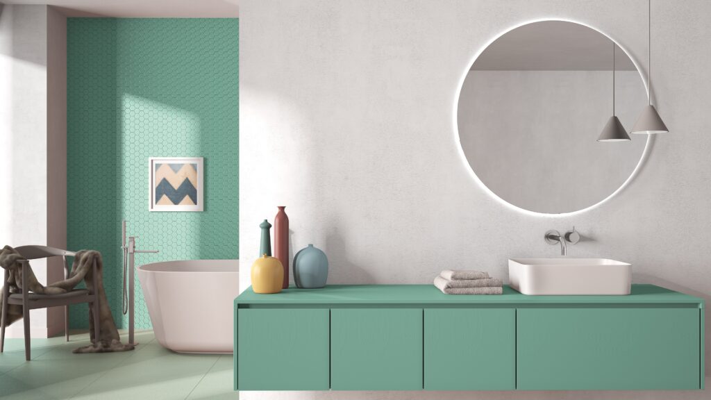 COME DIPINGERE IL BAGNO?